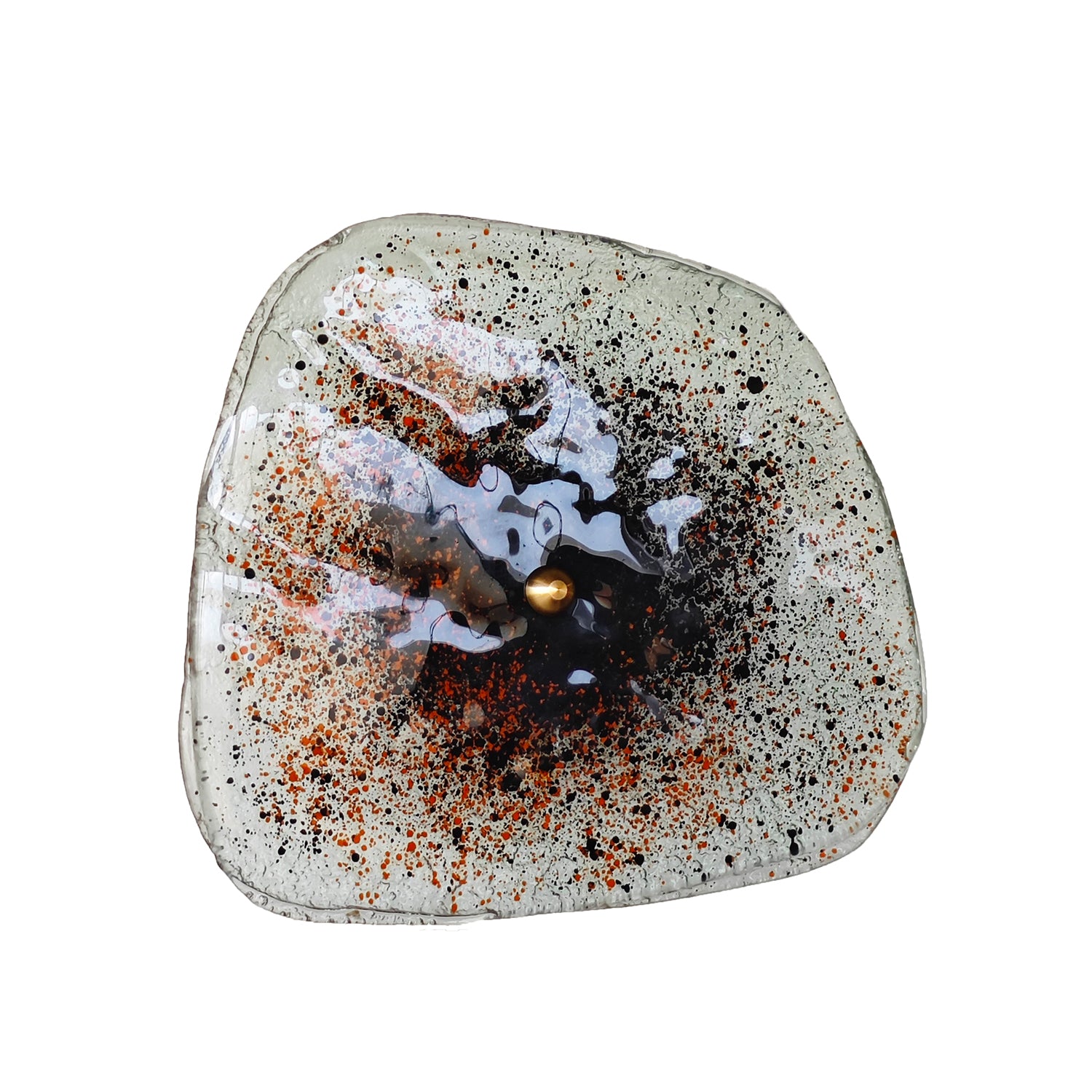 Rock El Yapımı Cam Aplik-Fractaline-yeşil-NowShopFun
