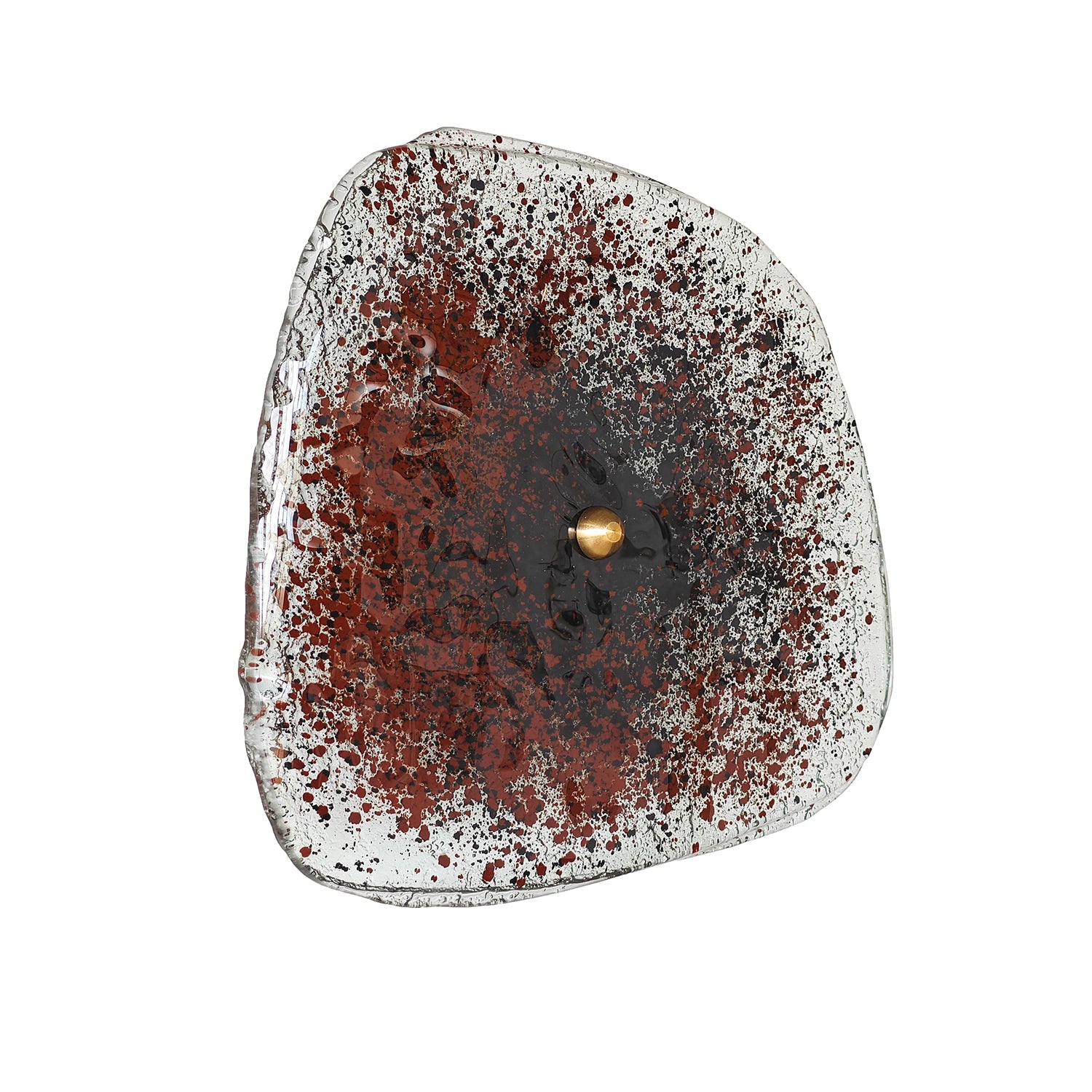 Rock El Yapımı Cam Aplik-Fractaline-yeşil-NowShopFun