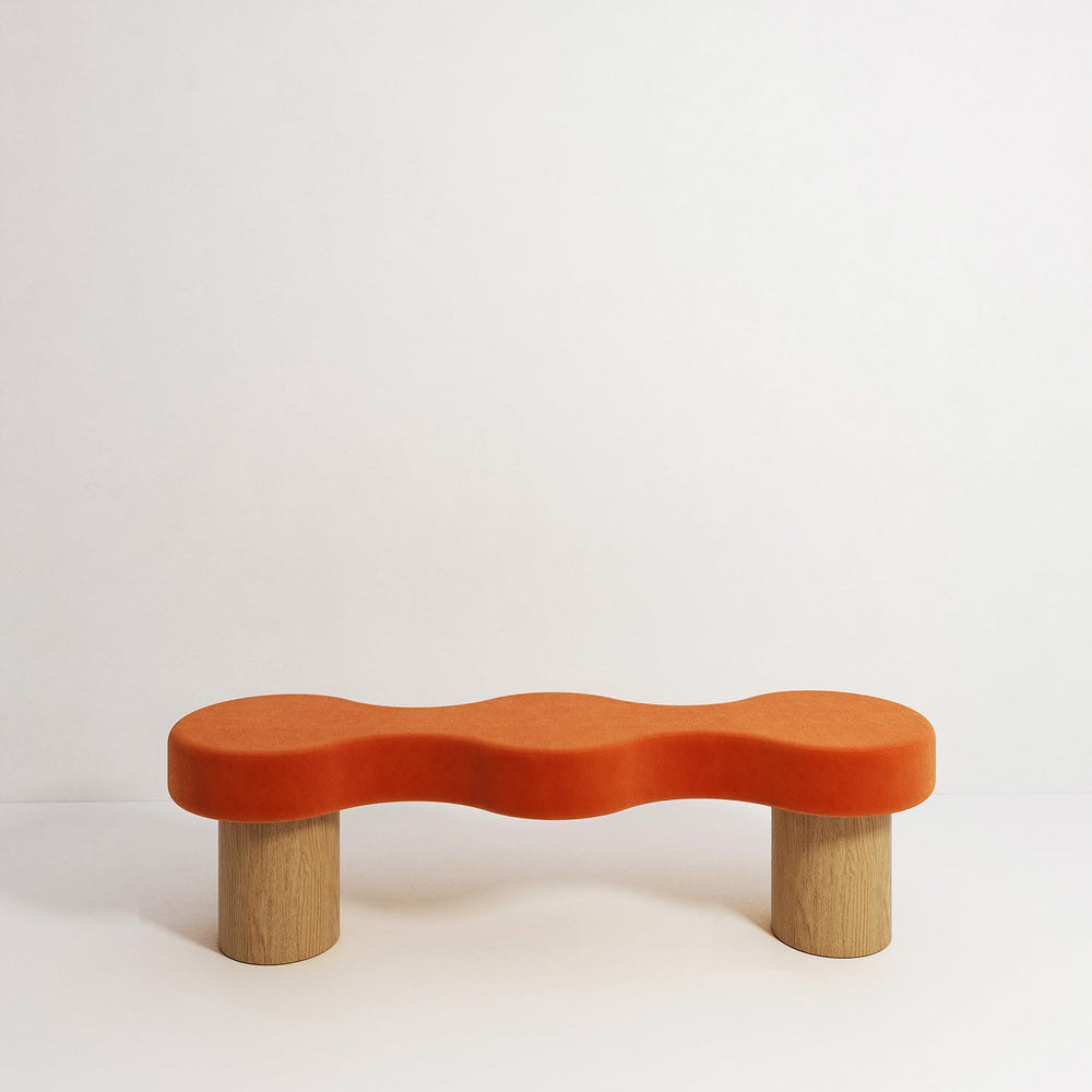 Rolling Bench-Bank-Dekorlist-Kırmızı-NowShopFun