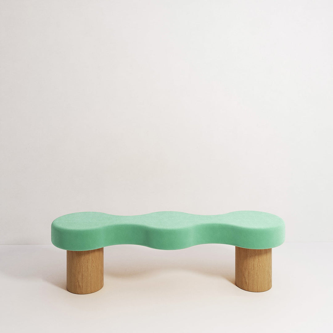 Rolling Bench-Bank-Dekorlist-Yeşil-NowShopFun