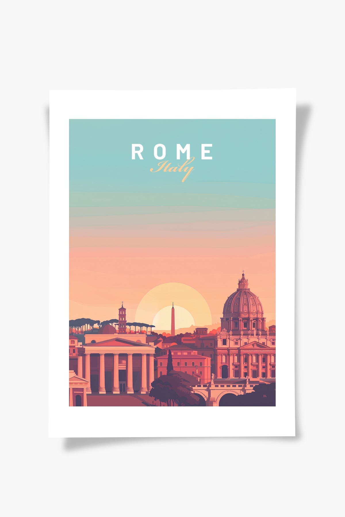 Rome | Şehir Posteri