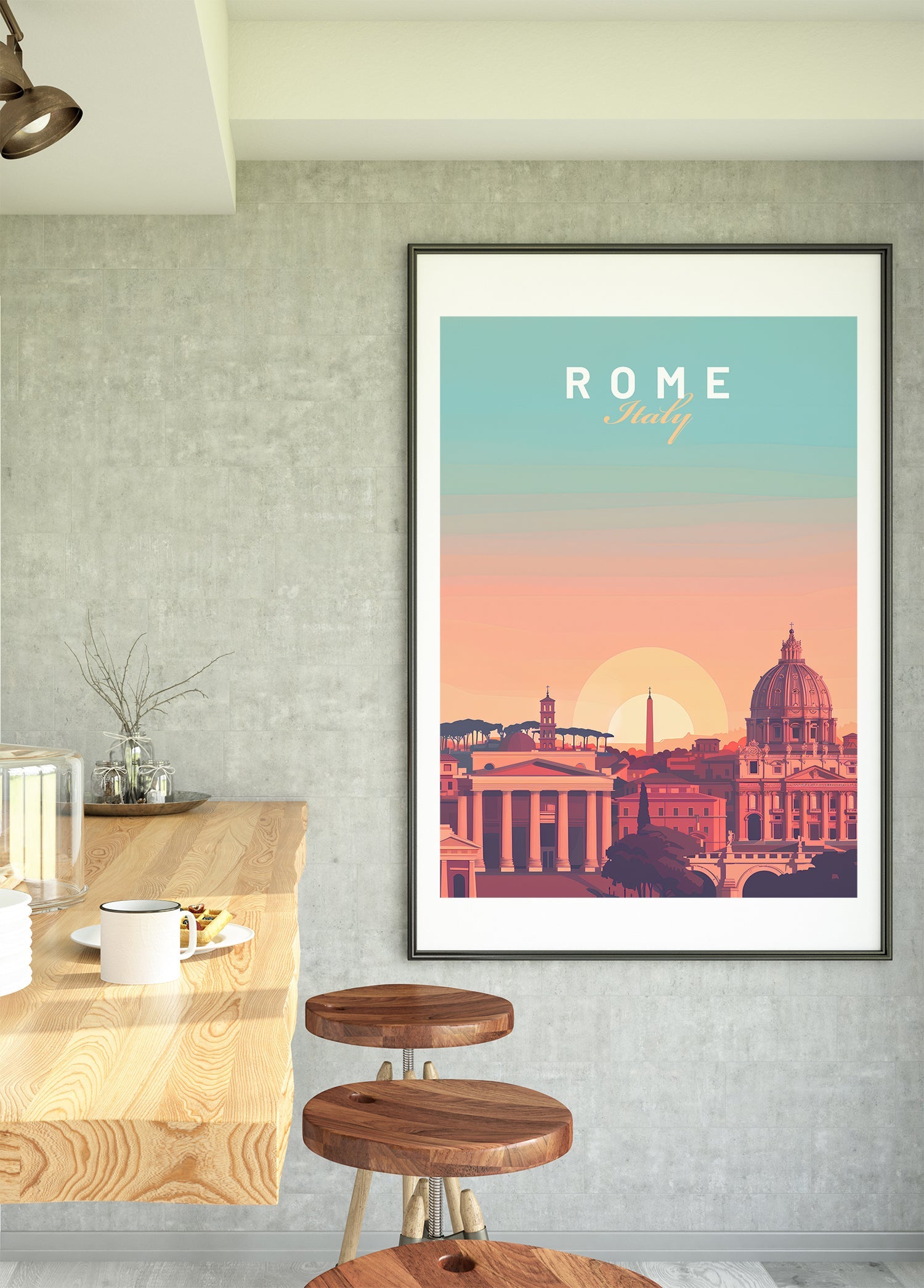 Rome | Şehir Posteri