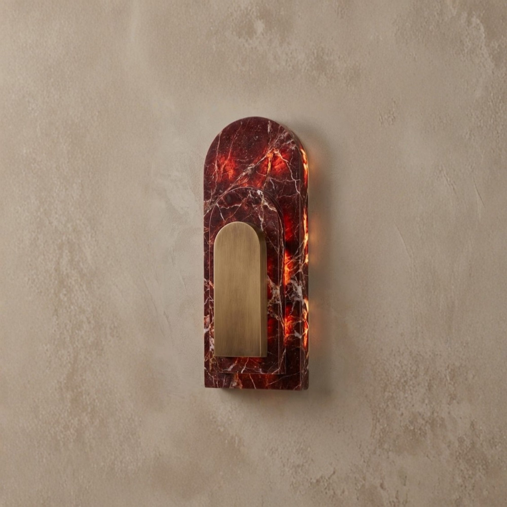 Rosso Levanto Mermer Aplik