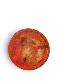 Round Glass El Yapımı Cam Sehpa Small
