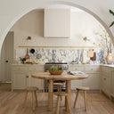 Round Topa Meşe Yemek & Toplantı Masası-Yemek Masası-Innature Home-NowShopFun