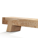 Roven Özel Ayaklı Masif Ahşap Bench