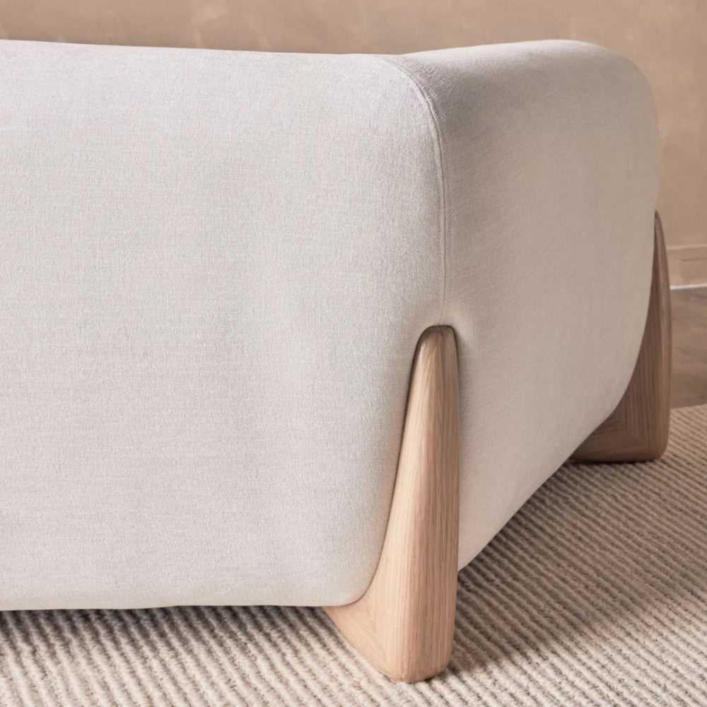 ROYA 3 Kişilik Kavisli Beyaz Kanepe-Koltuk-Atelio Home-NowShopFun