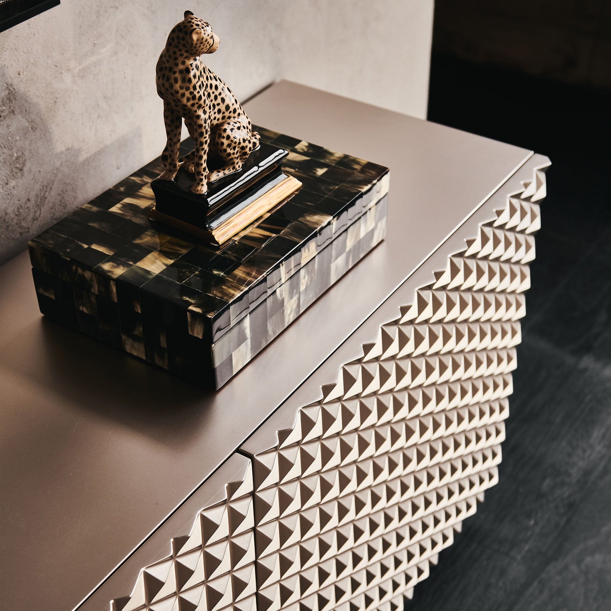 Royalton Titanyum Renk Ahşap Büfe-Büfe-Cattelan Italia-NowShopFun