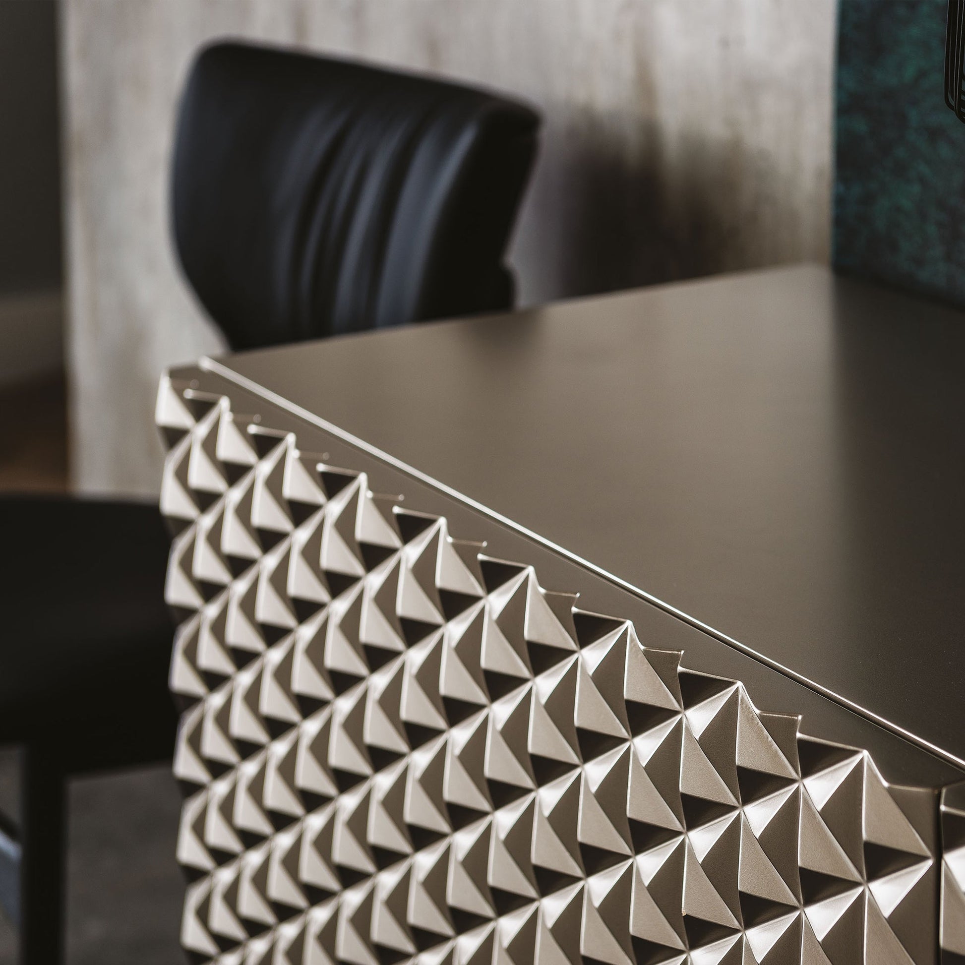 Royalton Titanyum Renk Ahşap Büfe-Büfe-Cattelan Italia-NowShopFun