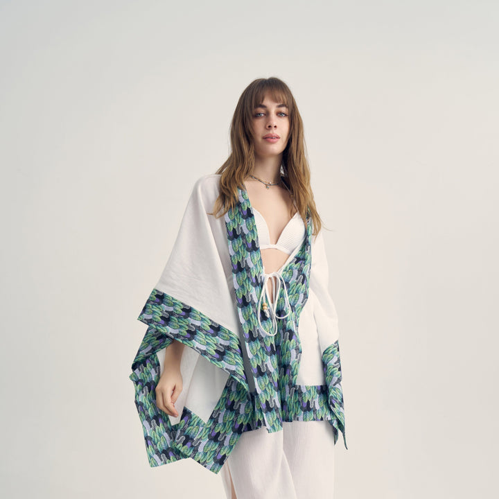 Summer Queen Kimono – Leaves