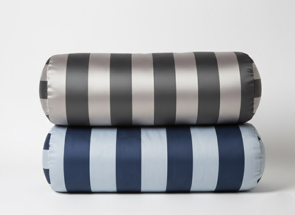 Ruki, Çizgili Kadife Dolgulu Sosis Yastık