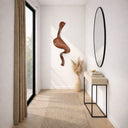 S Wave Duvar Dekoru – El İşçiligi 3D Modern Duvar Aksesuarı / S Wave Wall Decor – Handmade 3D Modern Wall Sculpture