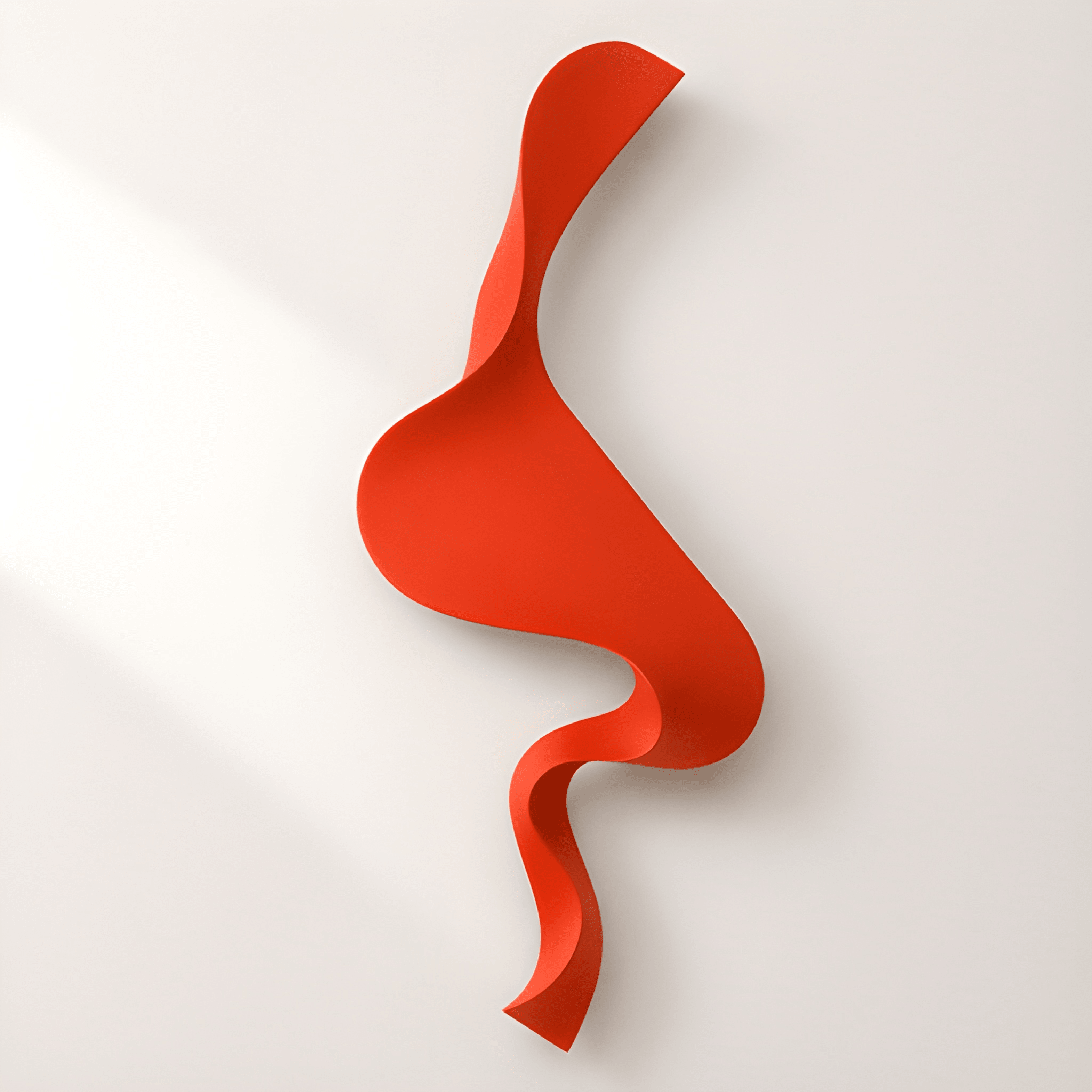 S Wave Duvar Dekoru – El İşçiligi 3D Modern Duvar Aksesuarı / S Wave Wall Decor – Handmade 3D Modern Wall Sculpture