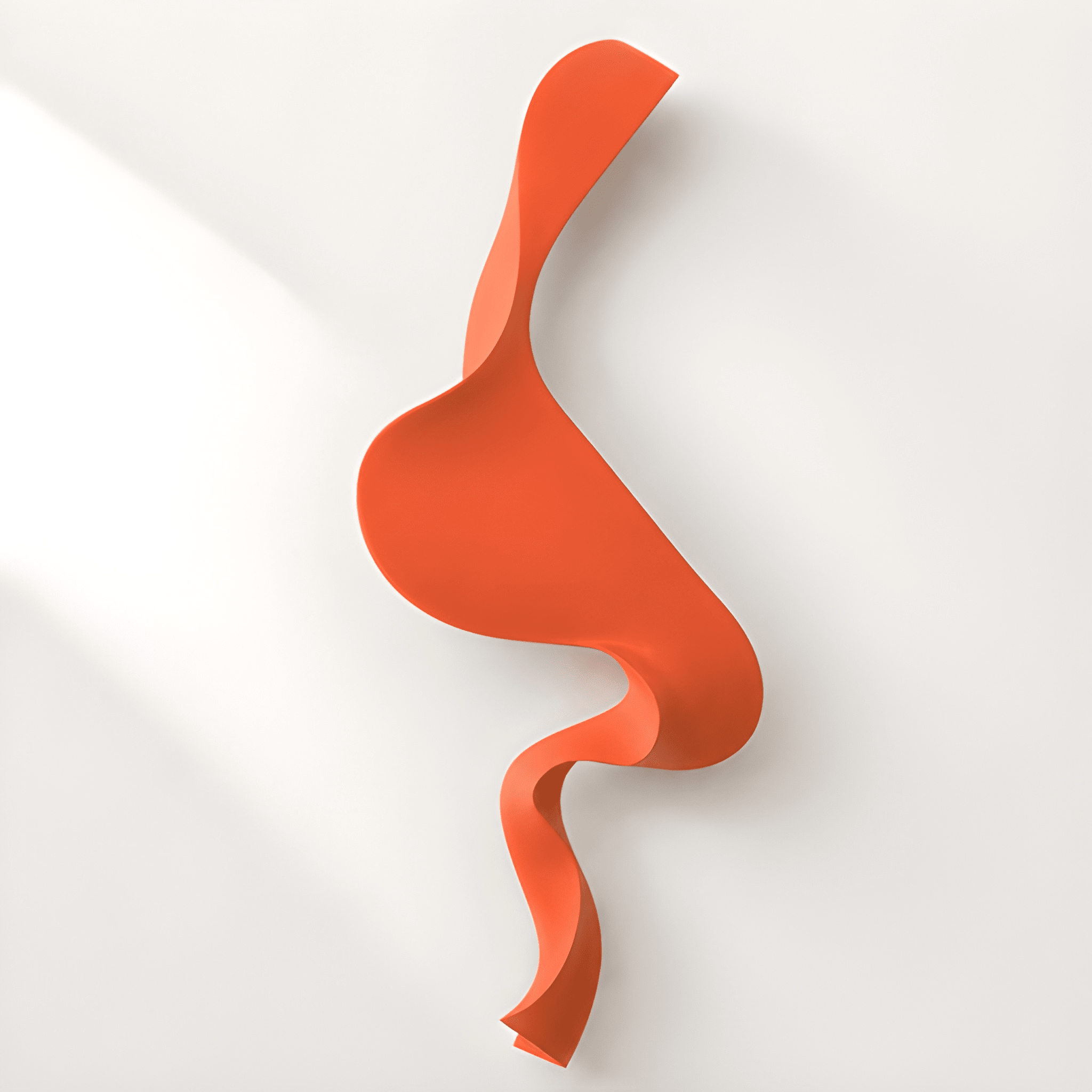S Wave Duvar Dekoru – El İşçiligi 3D Modern Duvar Aksesuarı / S Wave Wall Decor – Handmade 3D Modern Wall Sculpture