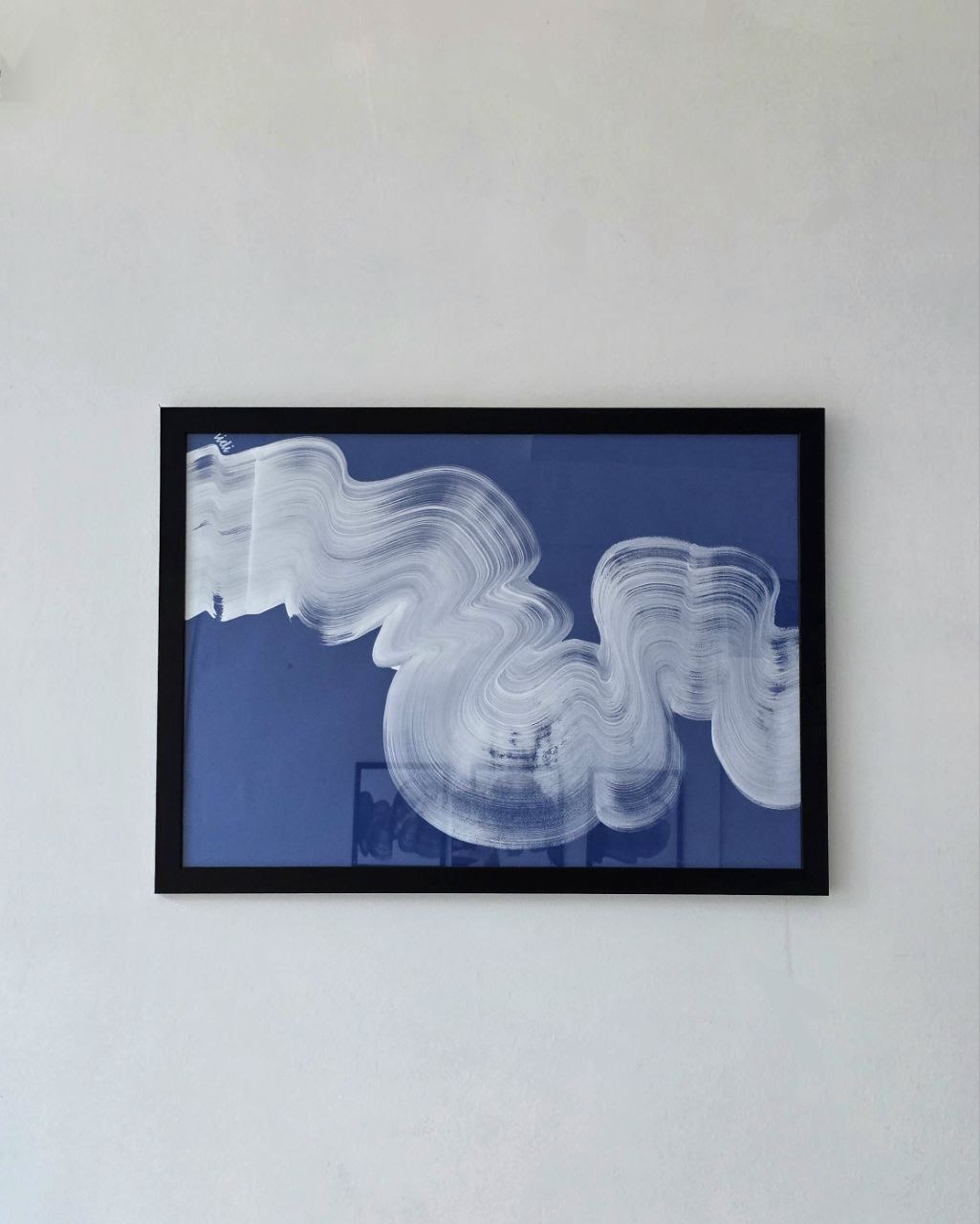 Saf Beyaz Dalga 1 Tablo-Tablo-VİDİ Art Studio-NowShopFun