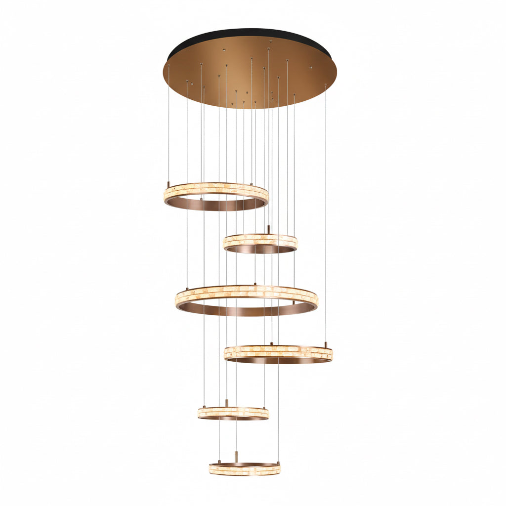 Sakit 6l Bronz D80+60*2+40*3 Cm Led 485w