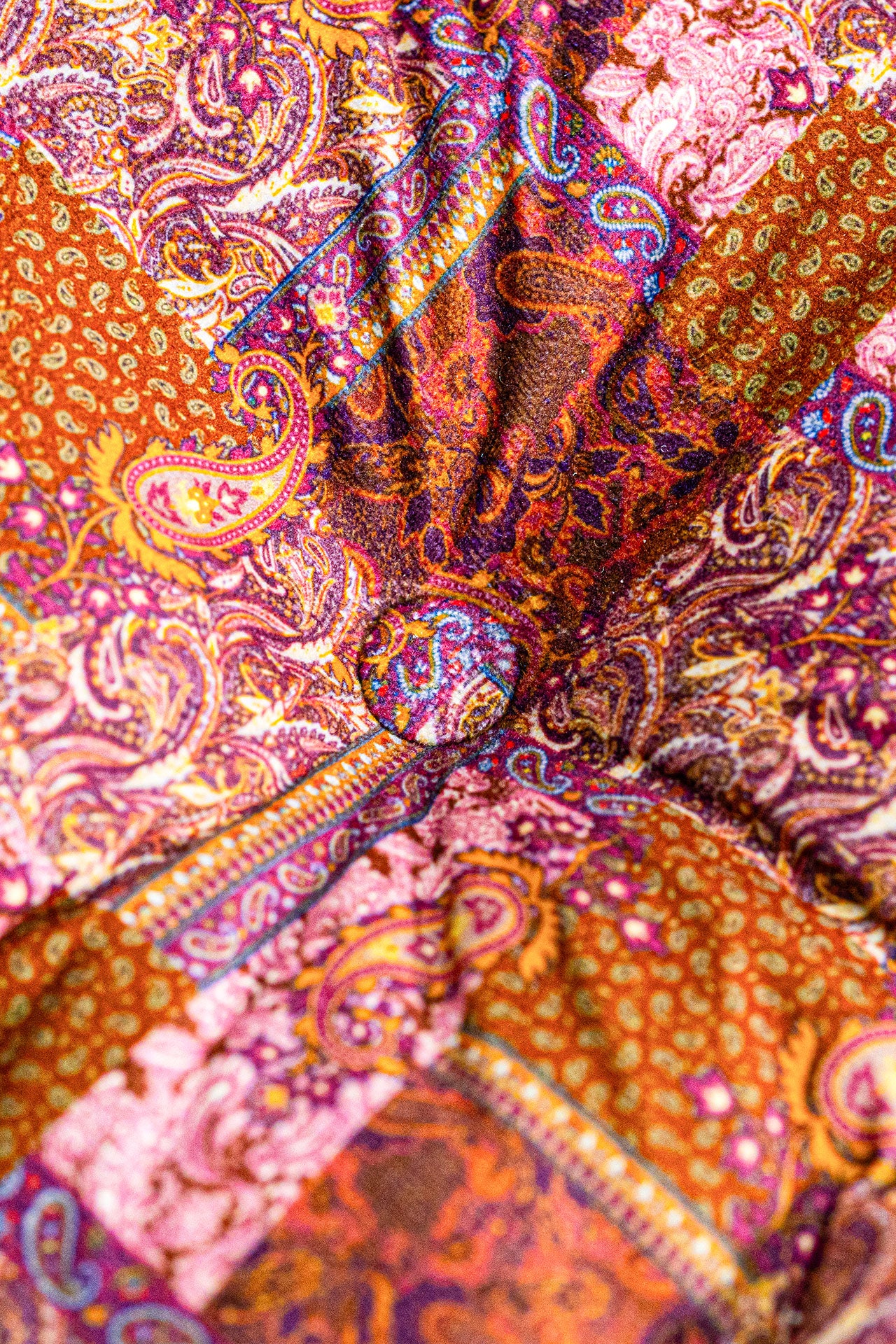 Şal Desen Bisküvi Minder