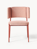 Samantha Bouclé Modern Yemek Sandalyesi 2'li Set