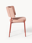Samantha Bouclé Modern Yemek Sandalyesi 2'li Set