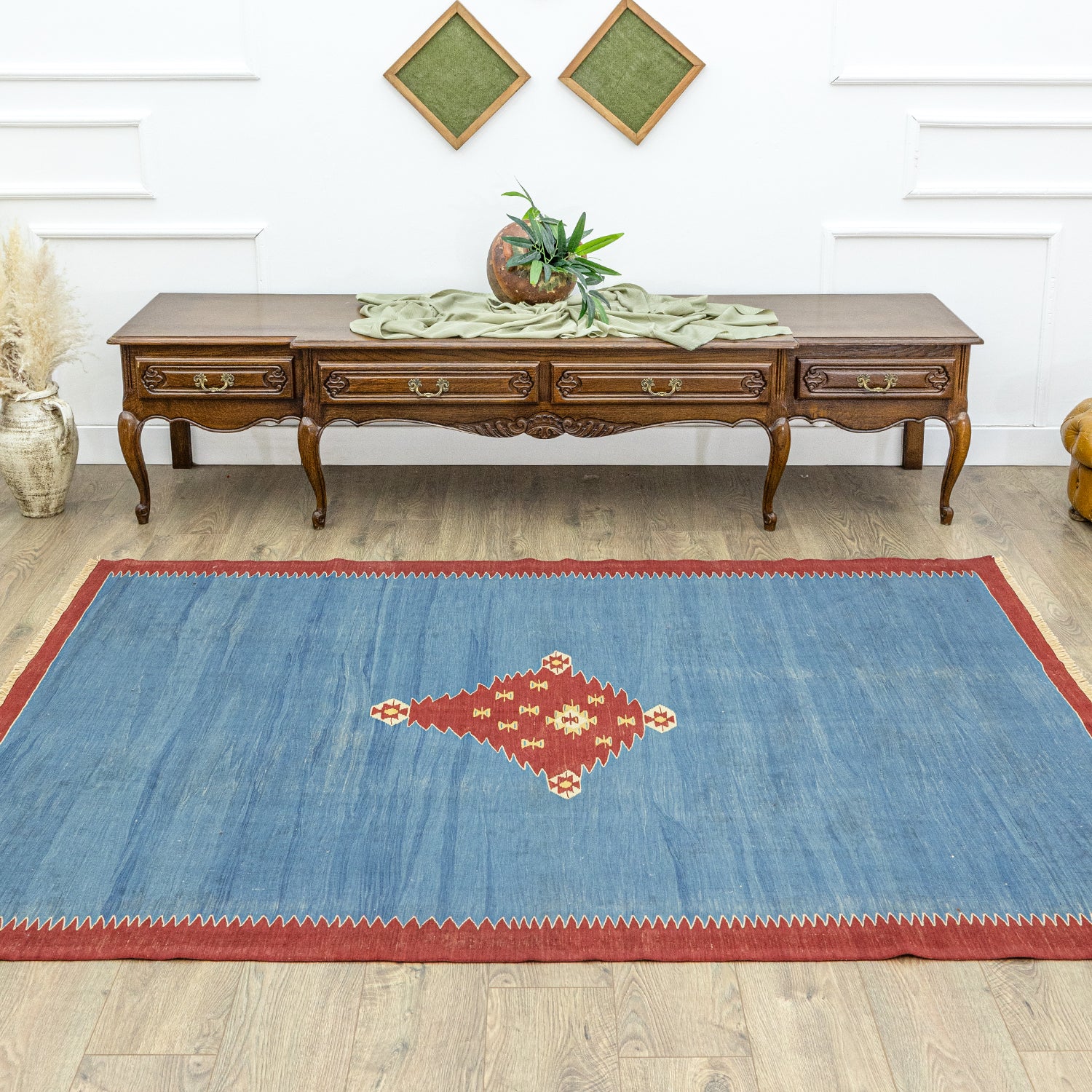 Samir Modern Tasarımlı El Dokuma Kilim 159x230 cm