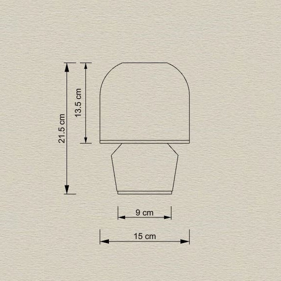 Sand Mini Mantar Abajur