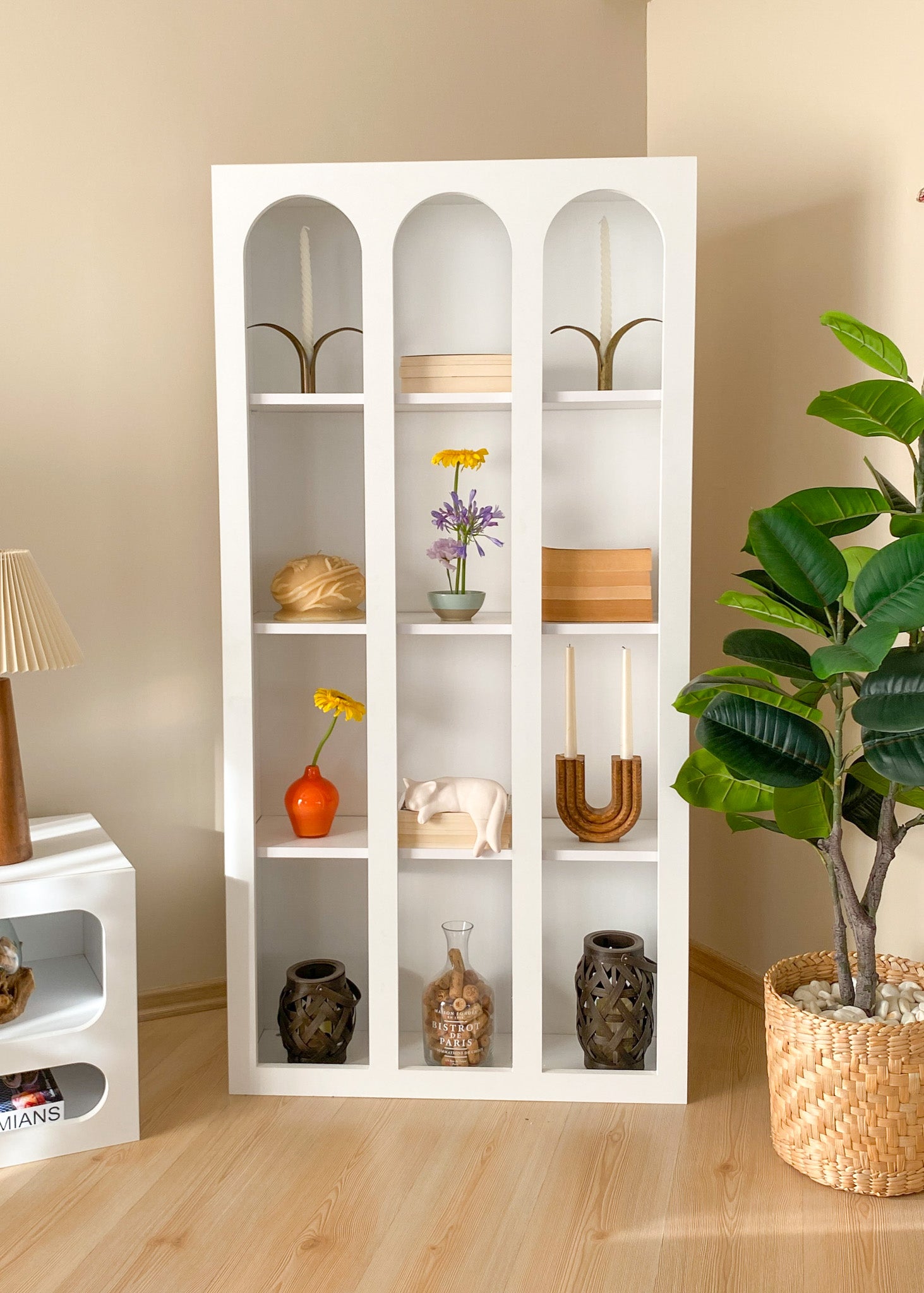 Sardunya Kitaplık-Kitaplık-Semya Home-NowShopFun