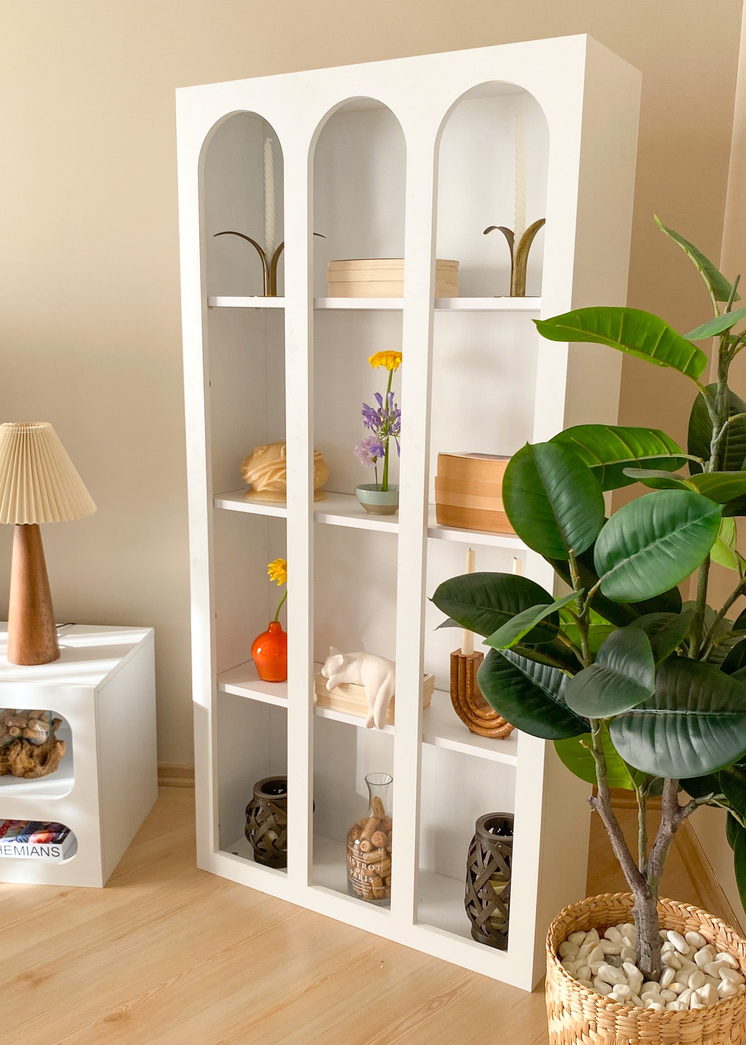 Sardunya Kitaplık-Kitaplık-Semya Home-NowShopFun
