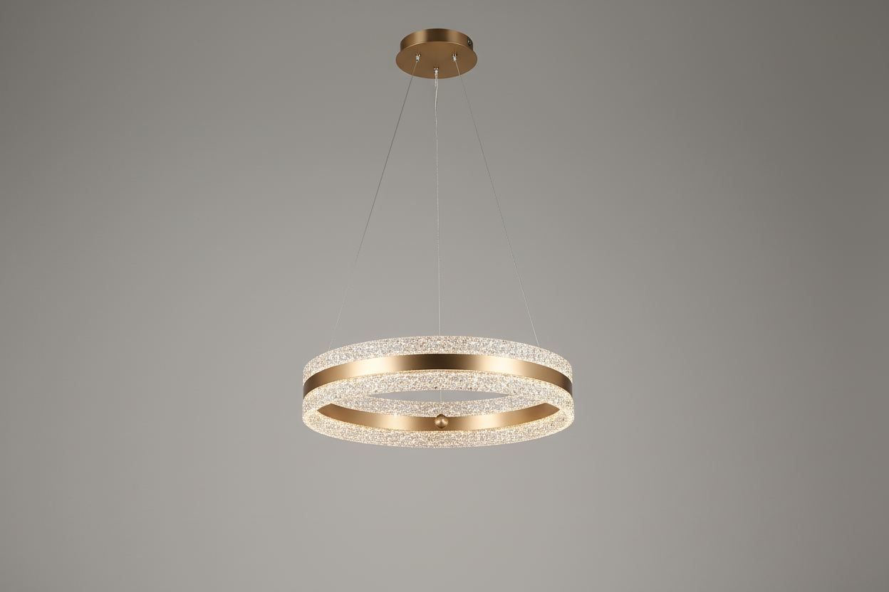 Modern Sarkıt Bronz Aydınlatma