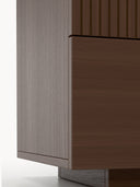 Sato Ahşap Yüksek Konsol, Modern Minimalist Tasarım ve Doğal Doku