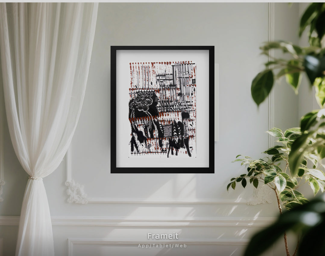 Savaşrengi Tablo-Tablo-Nevisade by Sinem Alanyurt-NowShopFun