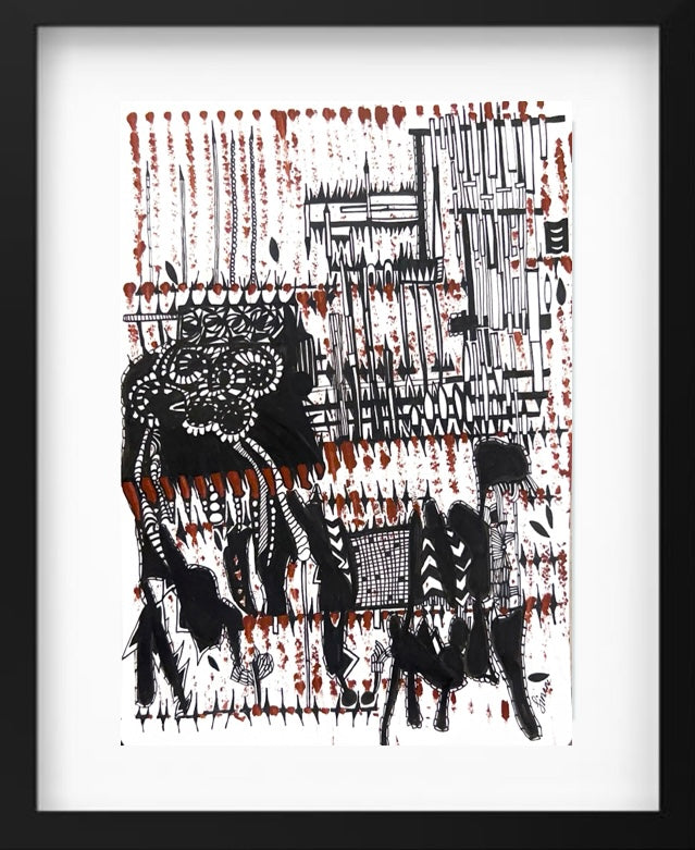 Savaşrengi Tablo-Tablo-Nevisade by Sinem Alanyurt-NowShopFun