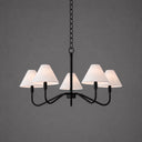Savoy Sarkıt Avize-Ünal Abajur-Siyah-NowShopFun