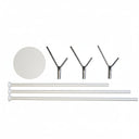Saye Beyaz Modern Metal Portmanto Ayaklı Askılık-ASKILIK-Nihat Evcim-NowShopFun
