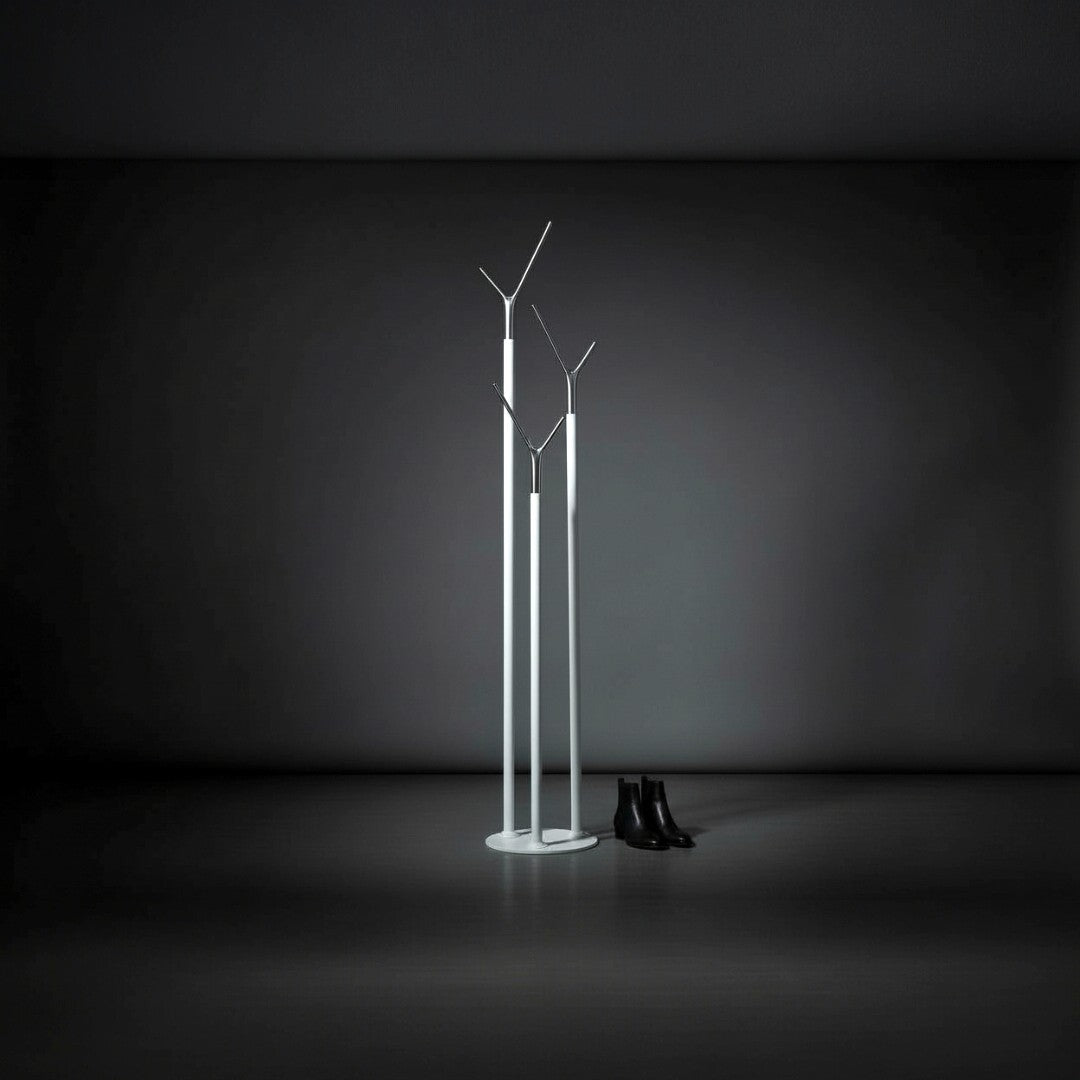 Saye Beyaz Modern Metal Portmanto Ayaklı Askılık-ASKILIK-Nihat Evcim-NowShopFun