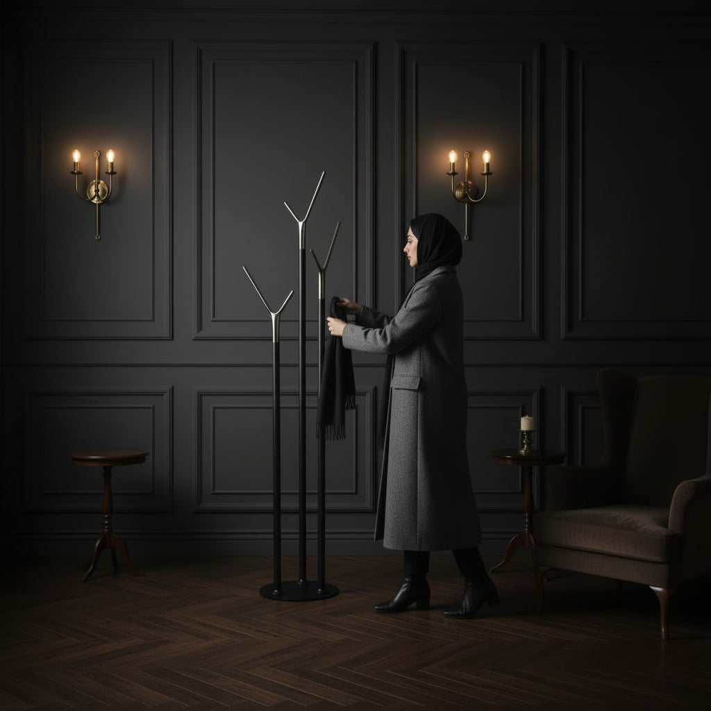 Saye Modern Metal Portmanto Ayaklı Askılık-ASKILIK-Nihat Evcim-NowShopFun