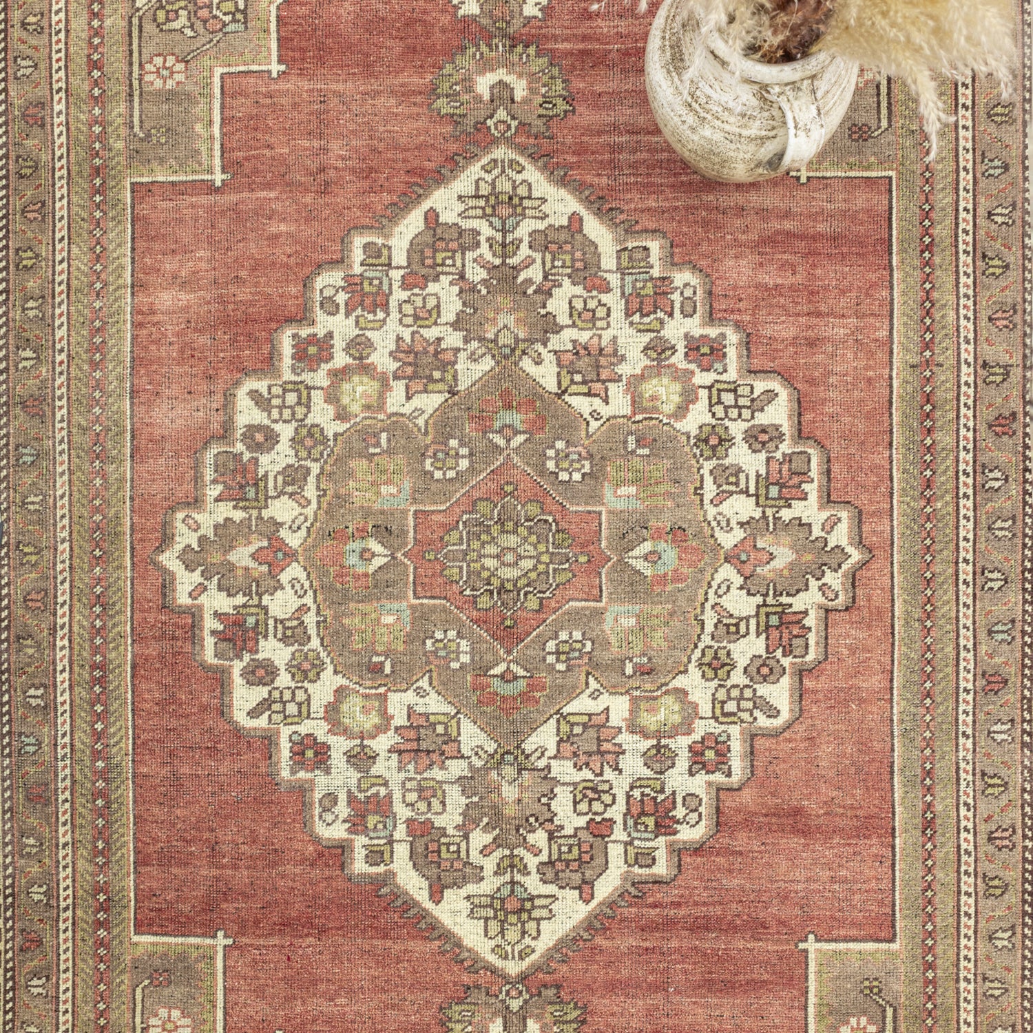 Sazak El Dokuma Yün Taşpınar Halısı 187x320 cm
