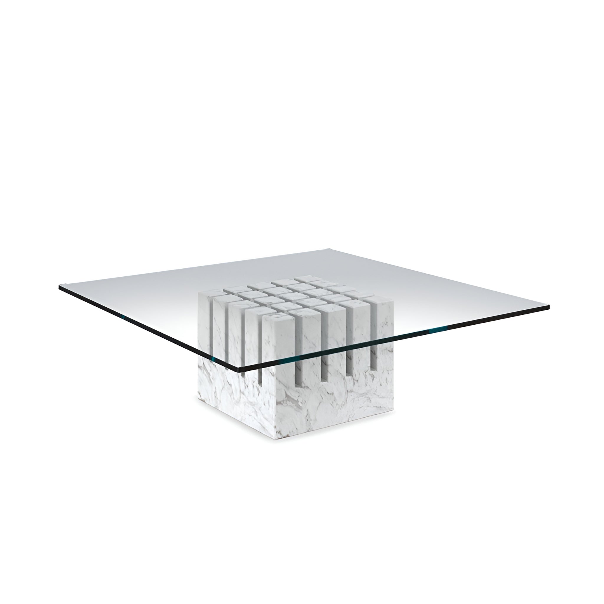 Scacco Calacatta Mermer Sehpa-Sehpa-Cattelan Italia-NowShopFun