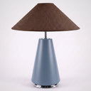 Scandi Mavi Ahşap Abajur-Abajur-Pinot Interior-NowShopFun