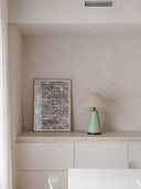 Scandi Yeşil Ahşap Abajur-Abajur-Pinot Interior-NowShopFun