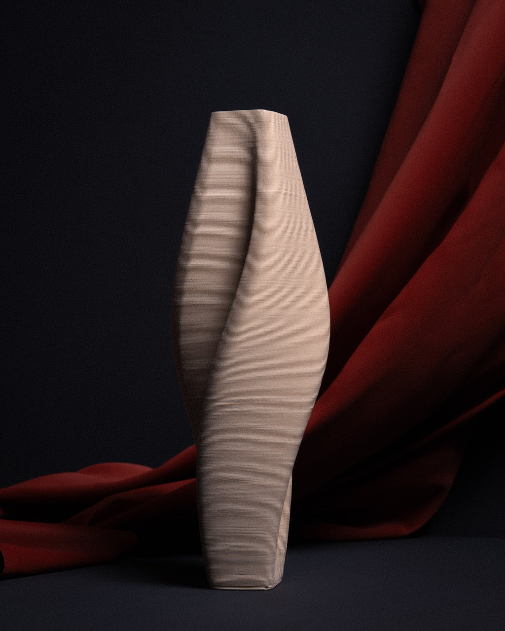 Scarpa (Ii) Seramik Vazo-Vazo-Deramic Design-NowShopFun