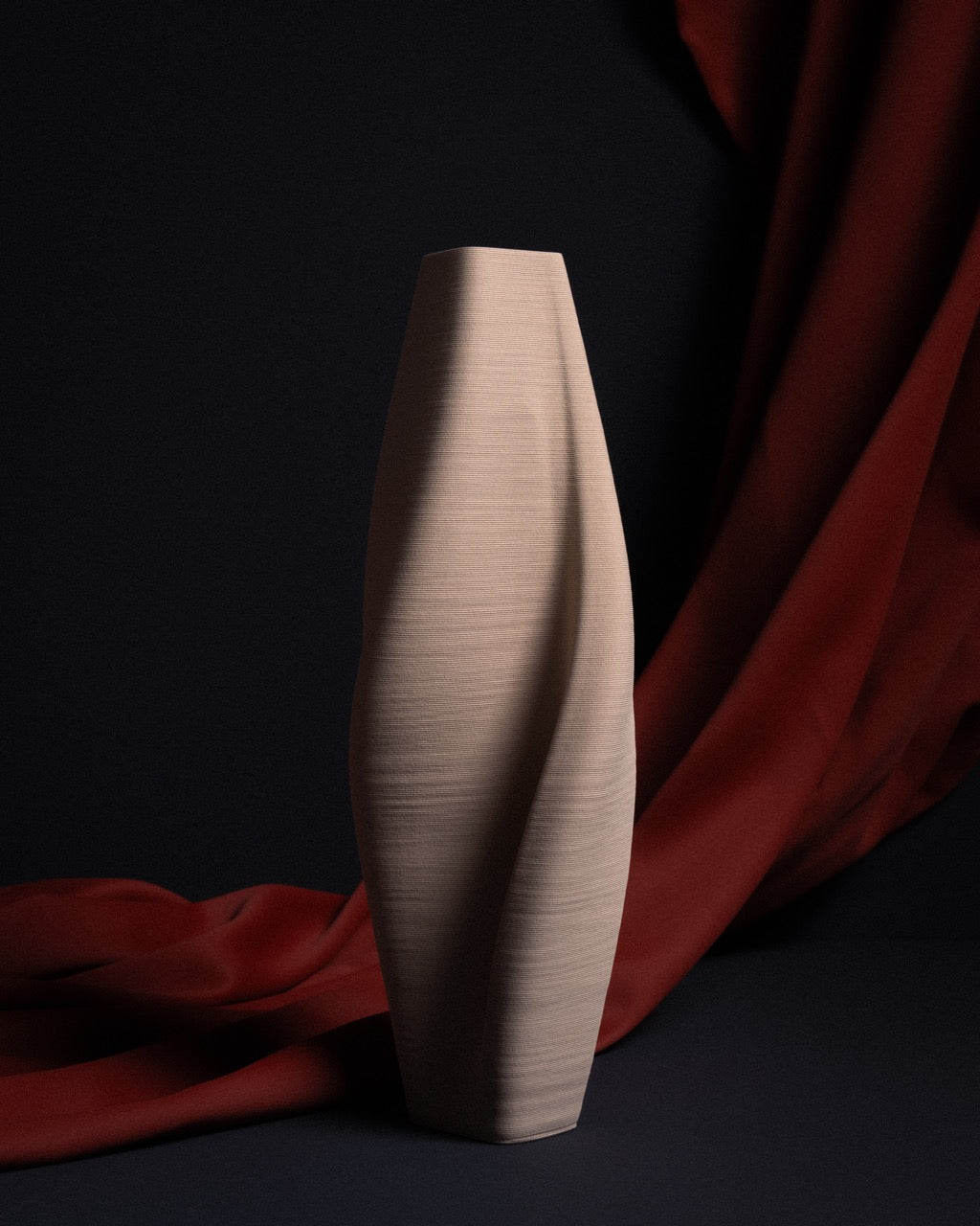 Scarpa (Ii) Seramik Vazo-Vazo-Deramic Design-NowShopFun