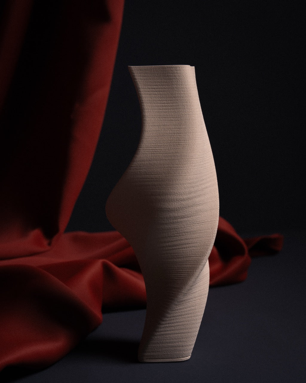 Scarpa (V) Seramik Vazo-Vazo-Deramic Design-NowShopFun