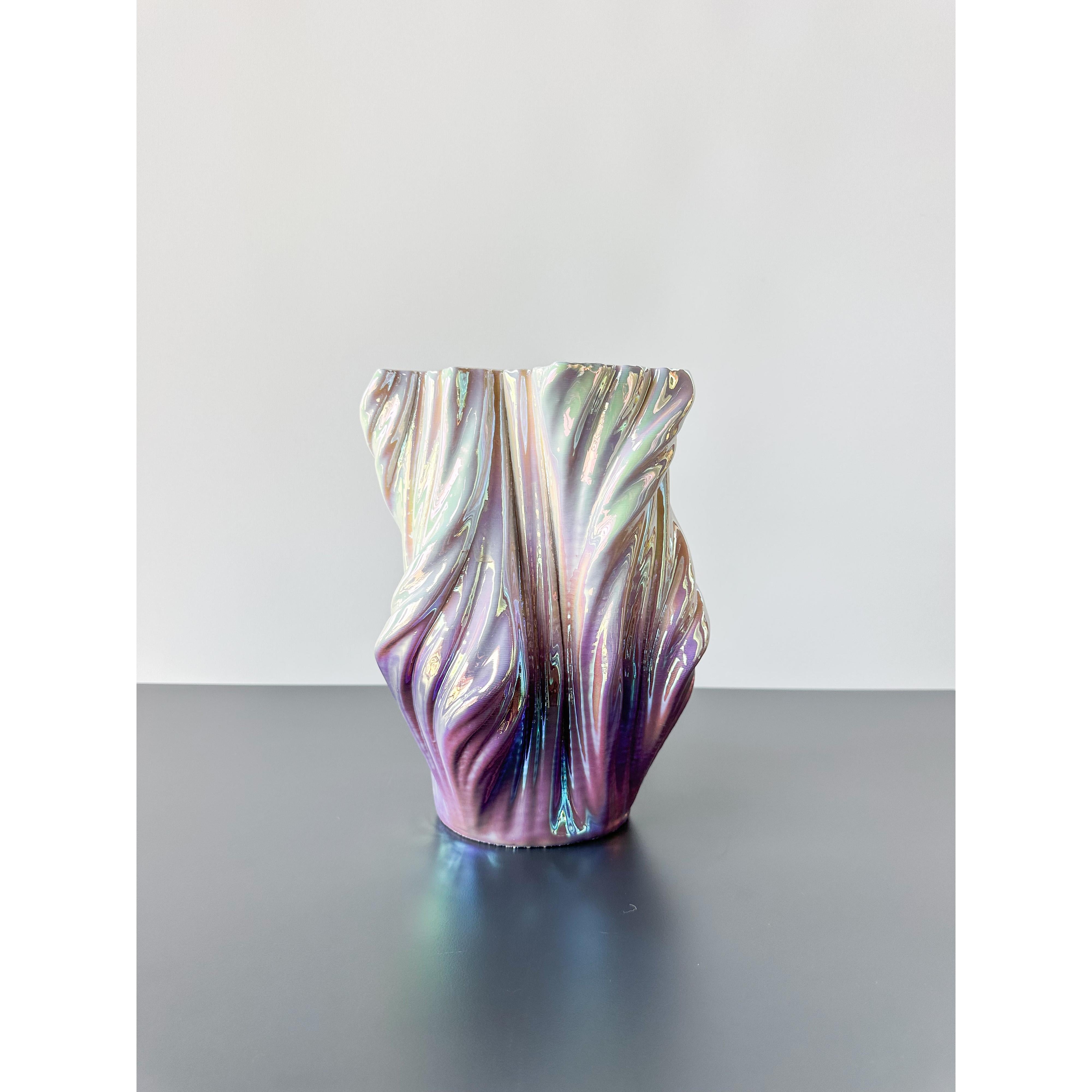 Sedefli Seramik Vazo