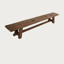 Sedra Bench – geri kazanılmış masif ahşap, farklı açıdan stüdyo görünümü | Woodyworkz