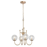 Şeffaf Camlı Avize