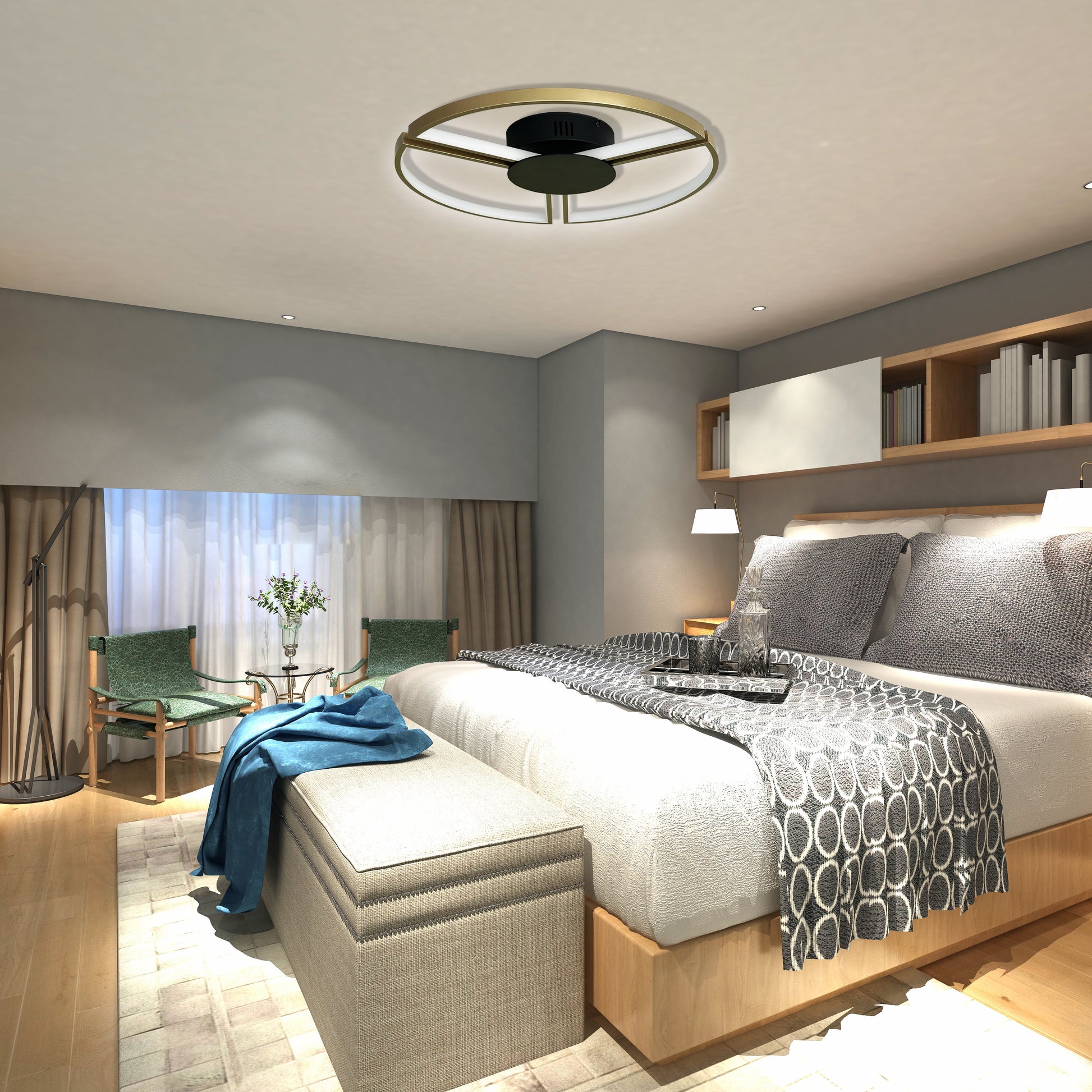 Segmented Plafonyer Led Avize