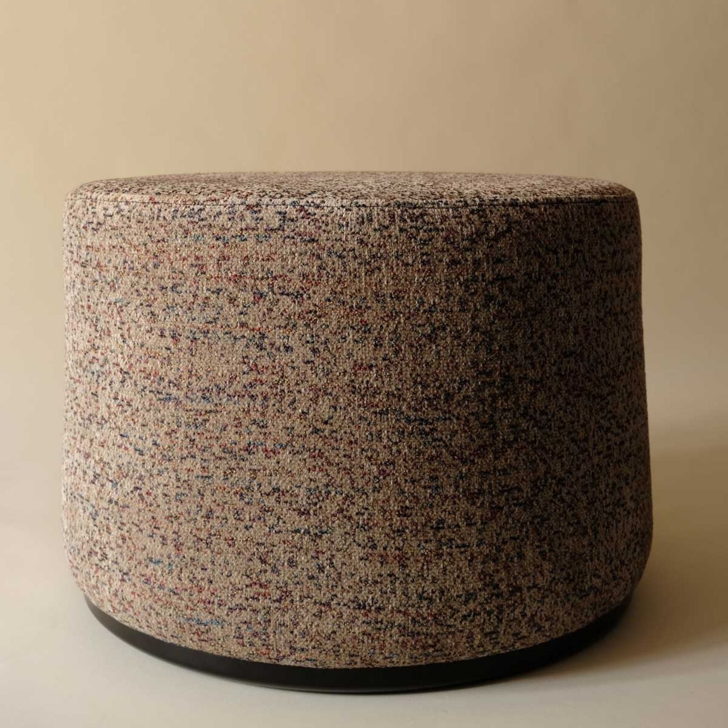 Selene Çok Renkli Yuvarlak Puf