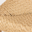 Sentetik Rattan İp Oturumlu Teak Kolçaklı Sandalye-Artika Design-NowShopFun