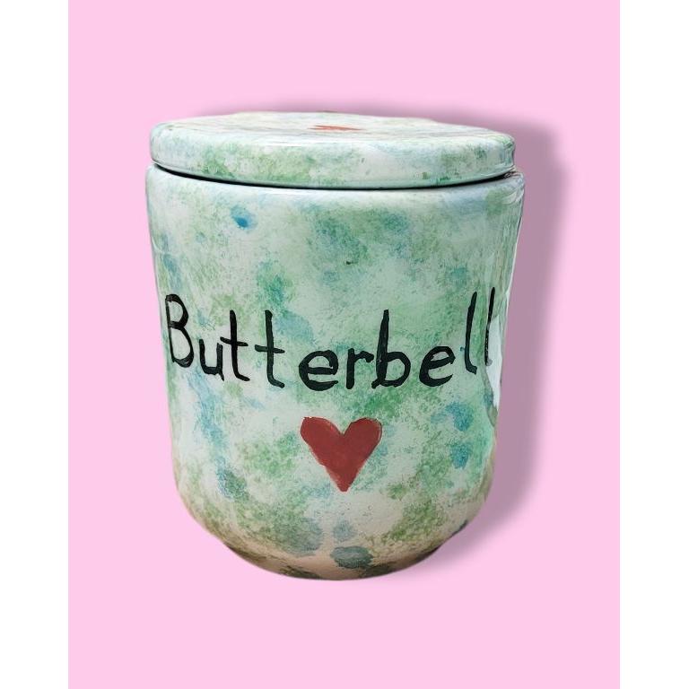 Seramik Butterbell-Tereyağı Kabı-Sesiber-9x11 cm-NowShopFun