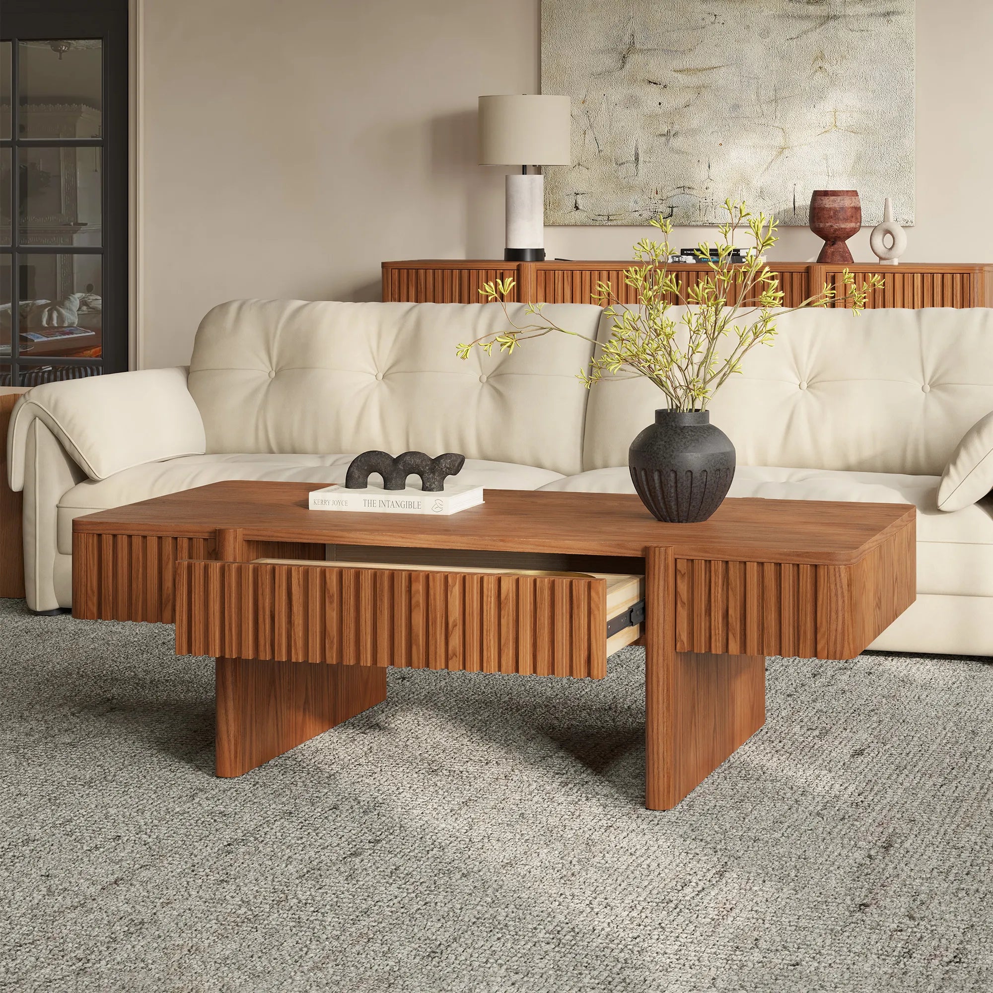 Serina Ahşap Orta Sehpa